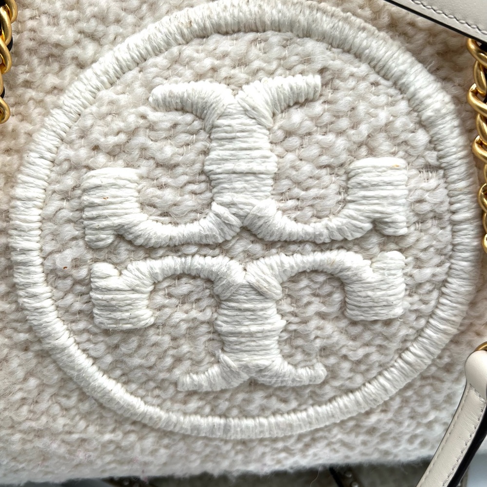 Tory Burch Ella Boucle Tote Bag - Picture 4 of 13